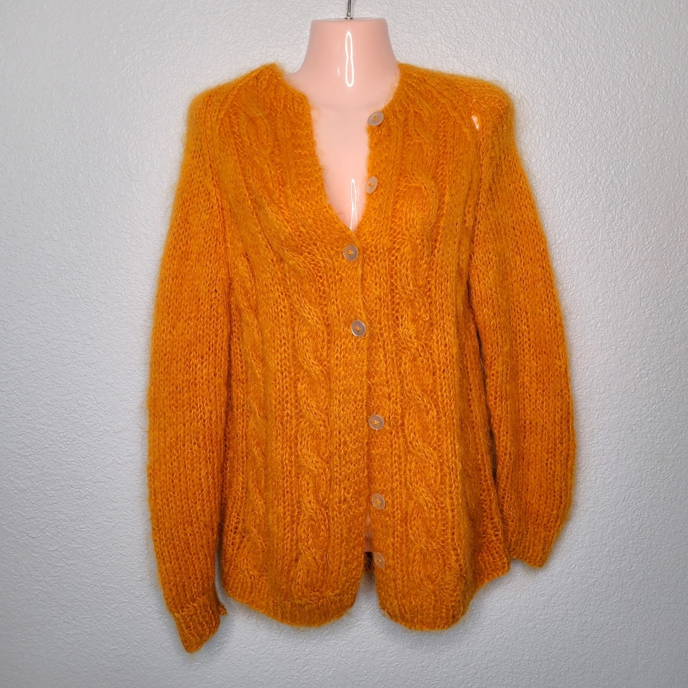 Vintage Fuzzy Knit Sweater